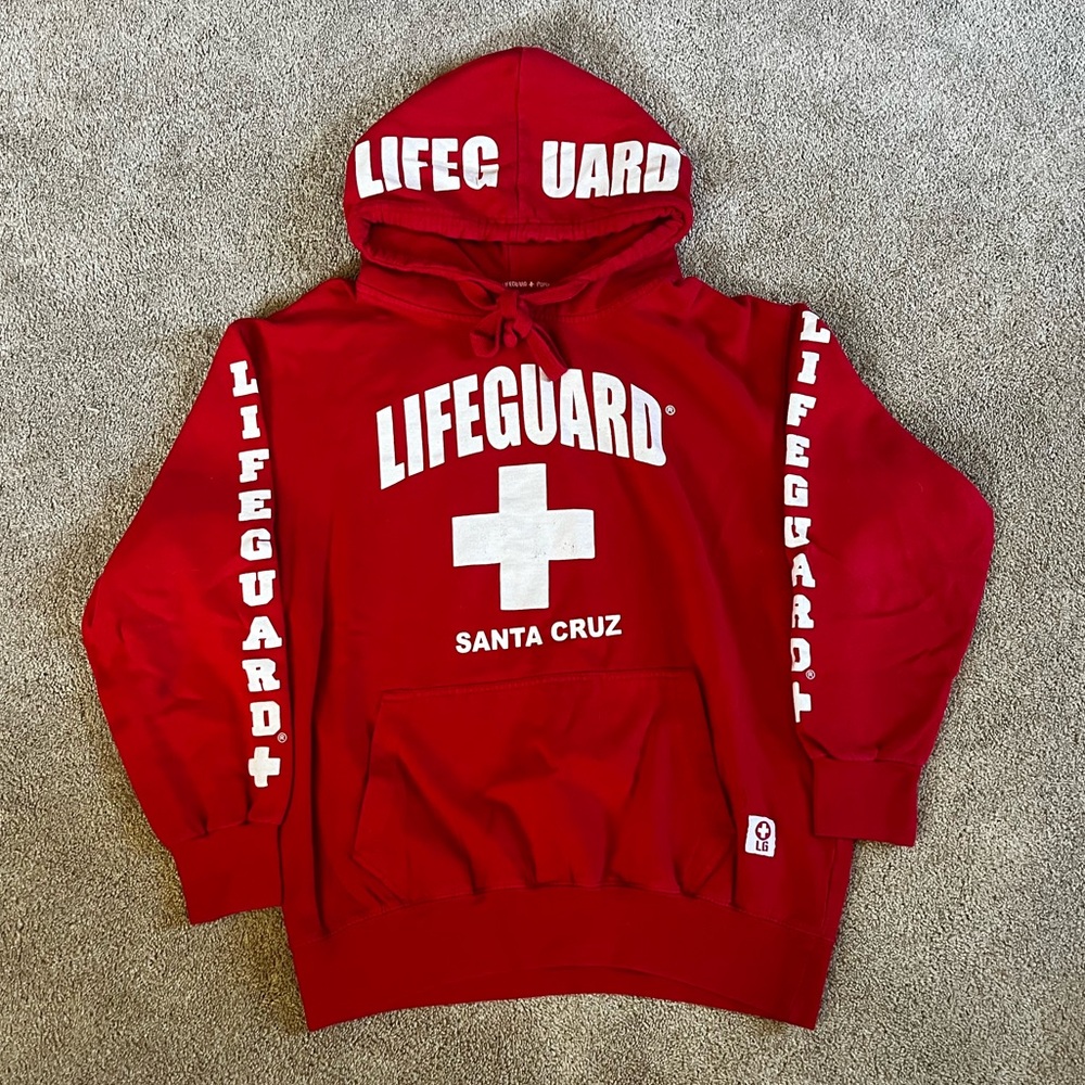 Santa Cruz lifeguard hoodie❤️